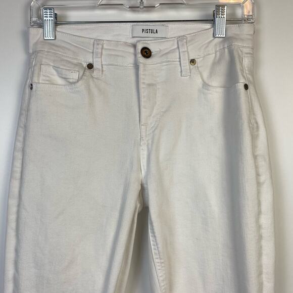 Pistola Revolve Jennifer White Womens Skinny Jean Size 27 - Picture 3 of 10